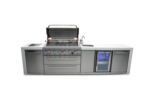 Mont Alpi 805 Deluxe Island with a Beverage center